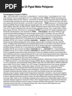 Download Contoh Soal Tap Ut Pgsd Mata Pelajaran Matematika by Sakhiy SN142492512 doc pdf
