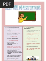 Present Simple vs Present Continuous II