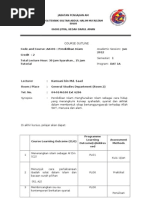 Aa101 Course Outline