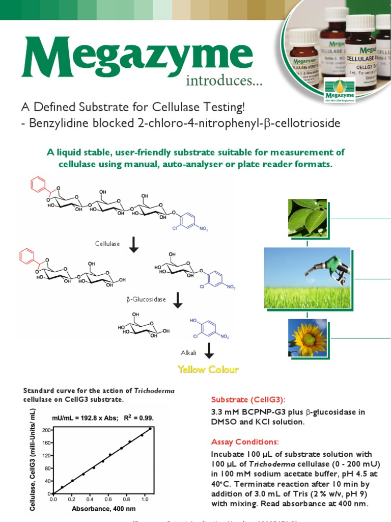 Megazyme Cellulase Flyer 2013 PDF