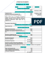 Schedule of Fees: Particulars FEES (RS.) Remarks Foundation Programme