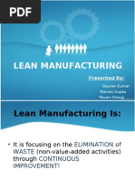 Lean Manufacturing