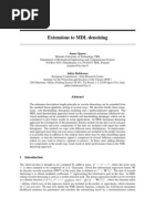 Extensions to MDL Denoising