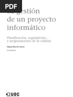 LA GESTION DE UN PROYECTO INFORMATICO