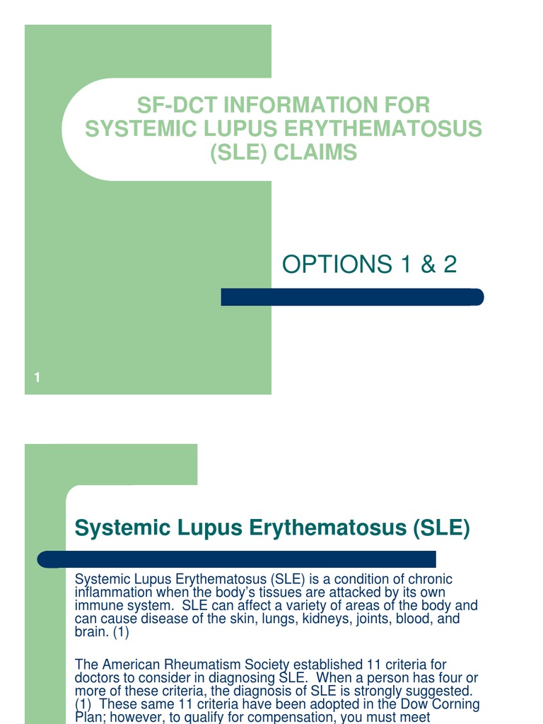 SLE Guidelines For Website 11-03-08 | PDF | Systemic Lupus ...