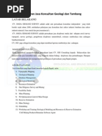 Download Jasa Konsultan Geologi Dan Tambang by Faidzil Chabib SN142520076 doc pdf