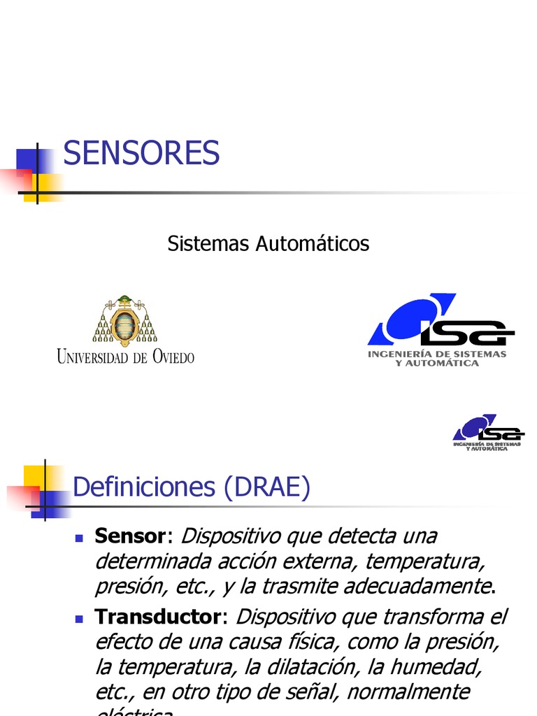 Sensores - Caracterisitcas Estaticas | PDF | Sensor | Física