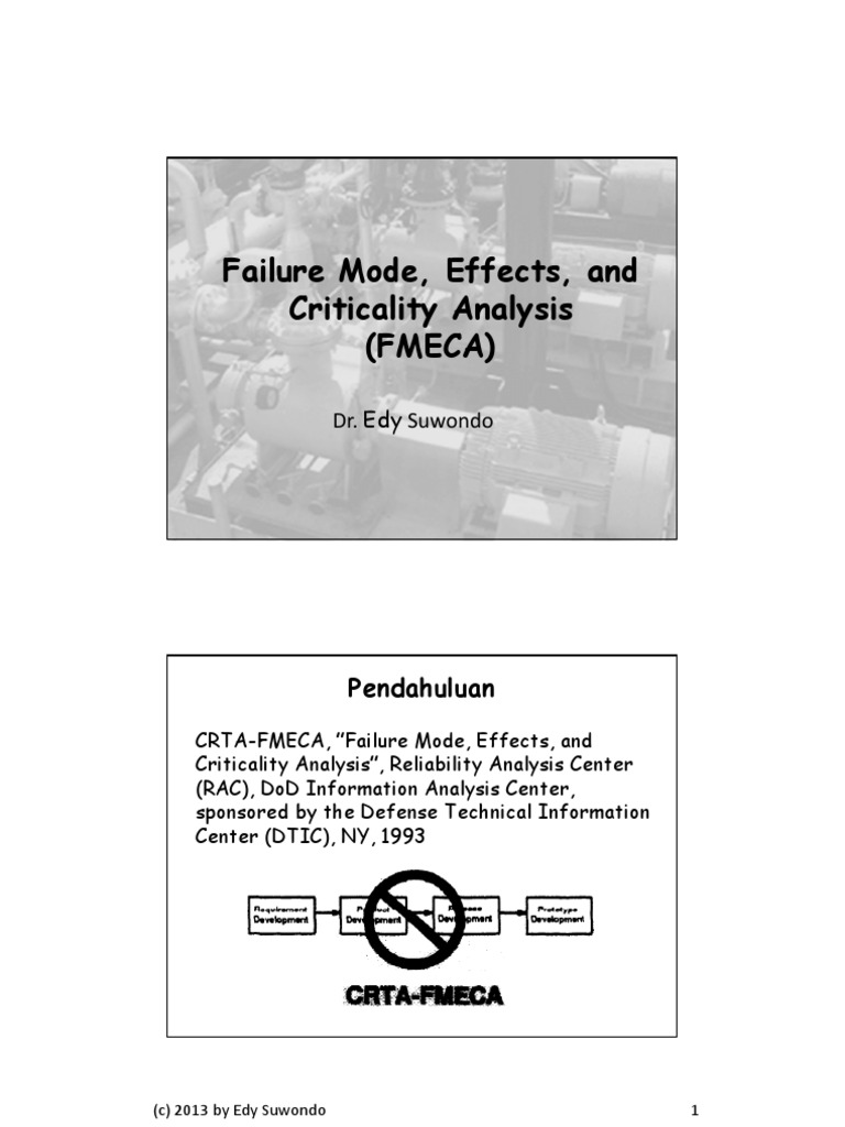 Analisis FMECA dan Manfaatnya | PDF | Bisnis | Komputer