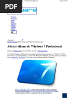Alterar Idioma Do Windows 7 Pr