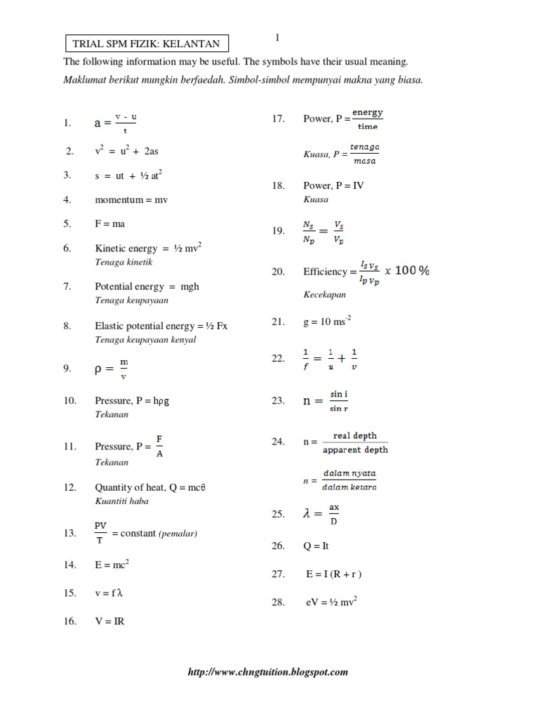 Microsoft Word 2012 Trial Physics SPM Kelantan Question Scheme | PDF ...