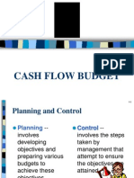 Cash Flow Budget