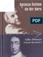 Spinoza Ustune 11 Ders Gilles Deleuze