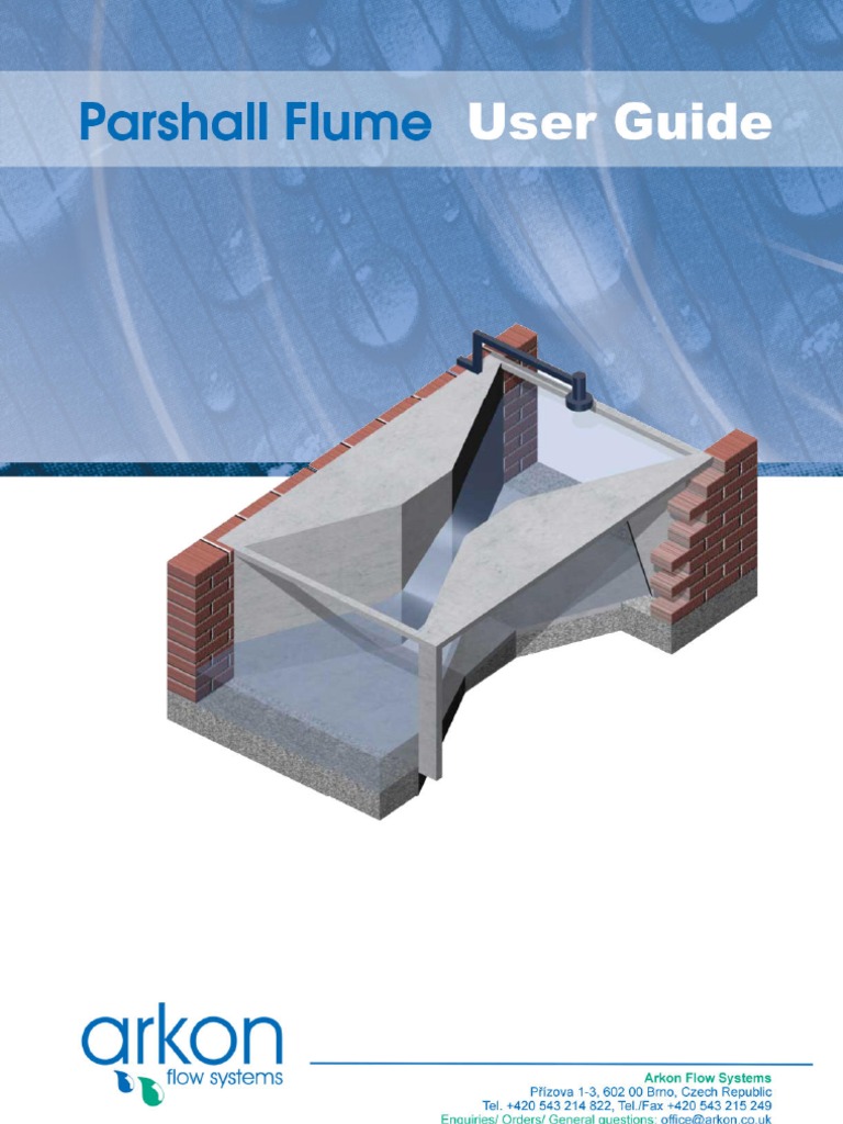 Parshall Flume Installation Guide | PDF | Flow Measurement | Calibration