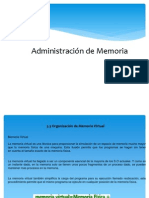 Organizacion de Memoria