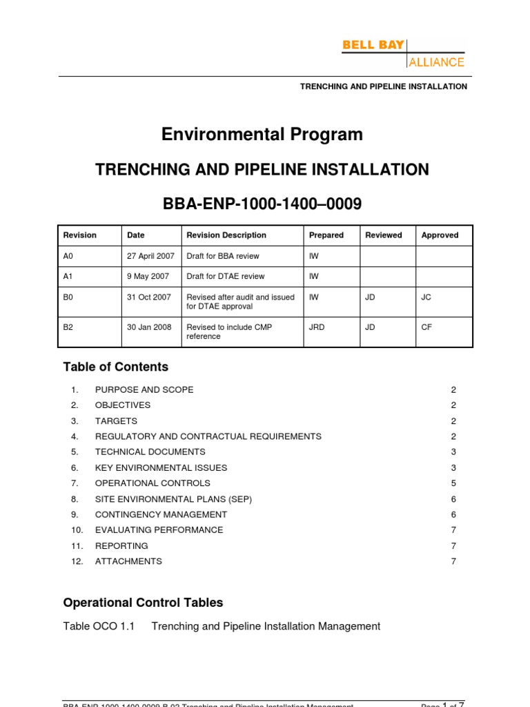 2 Trenching and Pipelines | PDF | Pipeline Transport | Stormwater
