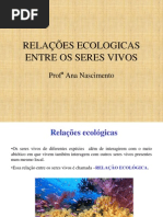 Aula de Ciências_Relaçoes Ecológicas_Professora Ana Carla