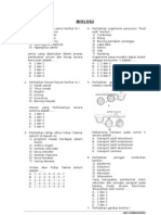 Soal UN Biologi 5