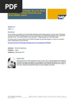 SAP HANA Developer Access Beta Program - 7 Steps Towards Your First HANA Report