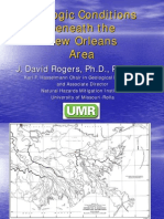 Geologic Conditions Beneath New Orleans