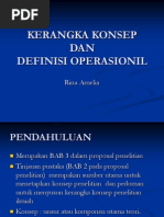 Contoh kerangka konsep