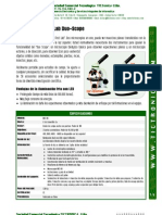 C&A MFL06, Microscopio Óptico Dual, Ficha Técnica