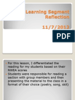 TPA Task Reflection 