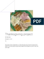 Thanksgiving Project