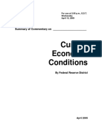Current Economic Conditions: Summary of Commentary On