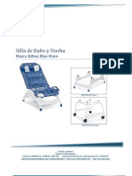 Silla de Baño y Ducha Rifton Blue Wave