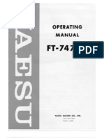 Manual Yaesu Ft-747gx