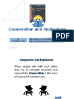Cooperation and Implicature by DR - Shadia