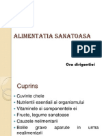 Alimentatia Sanatoasa