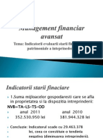 Management Financiar Avansat