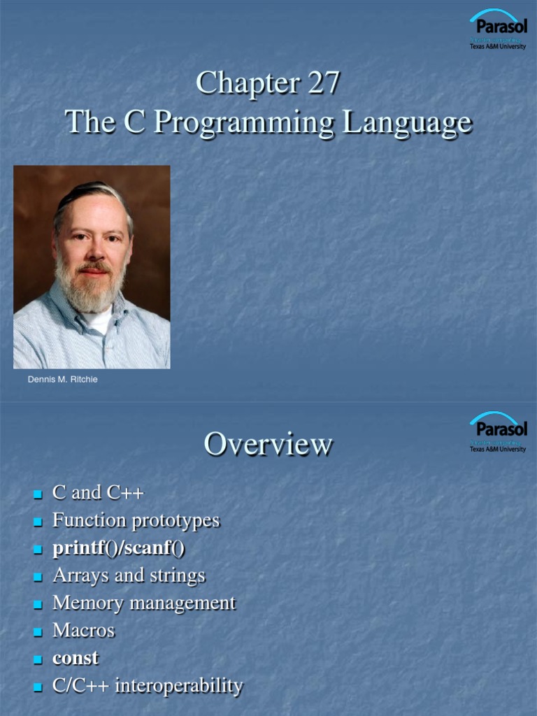 The C Programming Language: Dennis M. Ritchie | PDF | C++ | C ...