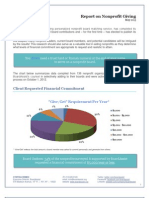 BoardAssist Report On Nonprofit Giving May 2013