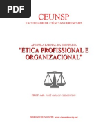 Apostila Etica Profissional e Organizacional