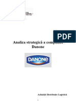 Analiza Strategica a Grupului Danone