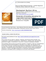 Prinsloo Et Al 2006 - Corporate Citizenship Education for Responsible Business Leaders