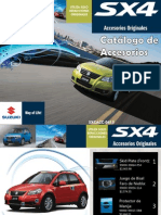 Catálogo de Accesorios SX4 Crossover