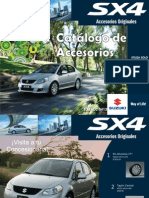 Catálogo de Accesorios SX4 Sedán