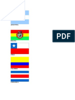 Banderas Paises Latinoamericanos Rfg