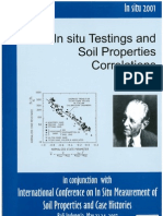In Situ Testing - Soil Properties Correlations