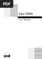 Oce 9400 Manual