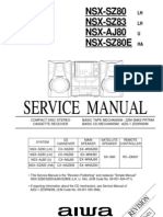 Manual de Servicio Aiwa+Nsx Sz80+Nsx Sz83+Nsx Aj80+Nsx Sz80e