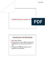 RMR y Caracteristicas de La Roca