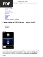 Download Como mudar o IMEI iphone - Muito fcil by Roberto Carlos Fraga SN142675844 doc pdf