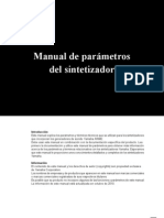 Manual de Parametros Del Sintetizador