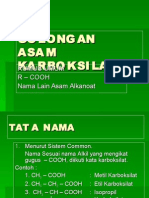 Gol Asam Karboksilat