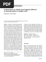 Boscolo&Metzger 2009 LandsEcol