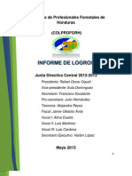 Informe de Presidencia, COLPROFORH 2011 - 2012-2013H